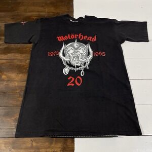 Vintage 90s Motörhead Motorhead Graphic Metal Band T-Shirt Mens XL